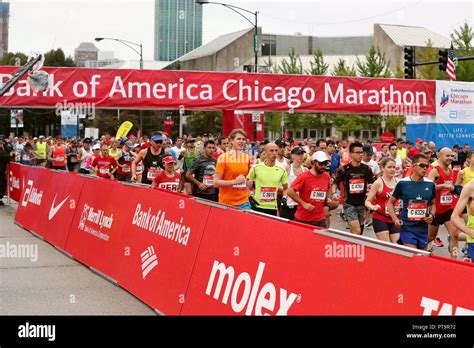 2018 Chicago Marathon .